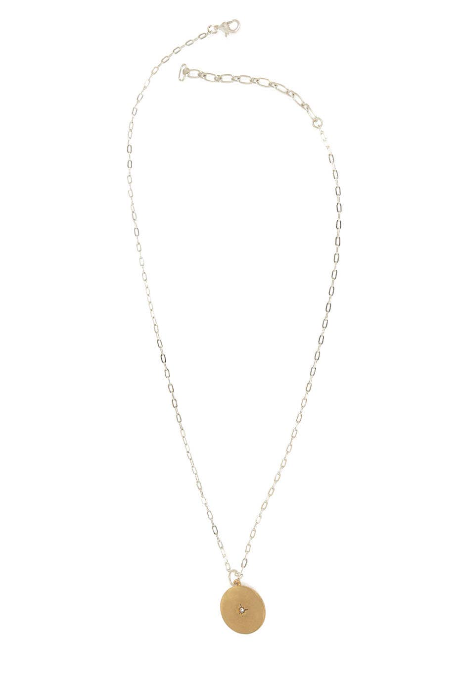 Gold Chain Pendant Necklace