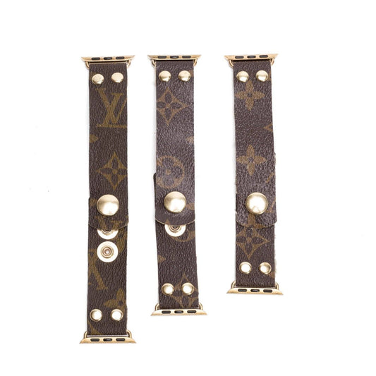 Upcycle Louis Vuitton Apple Watch Band