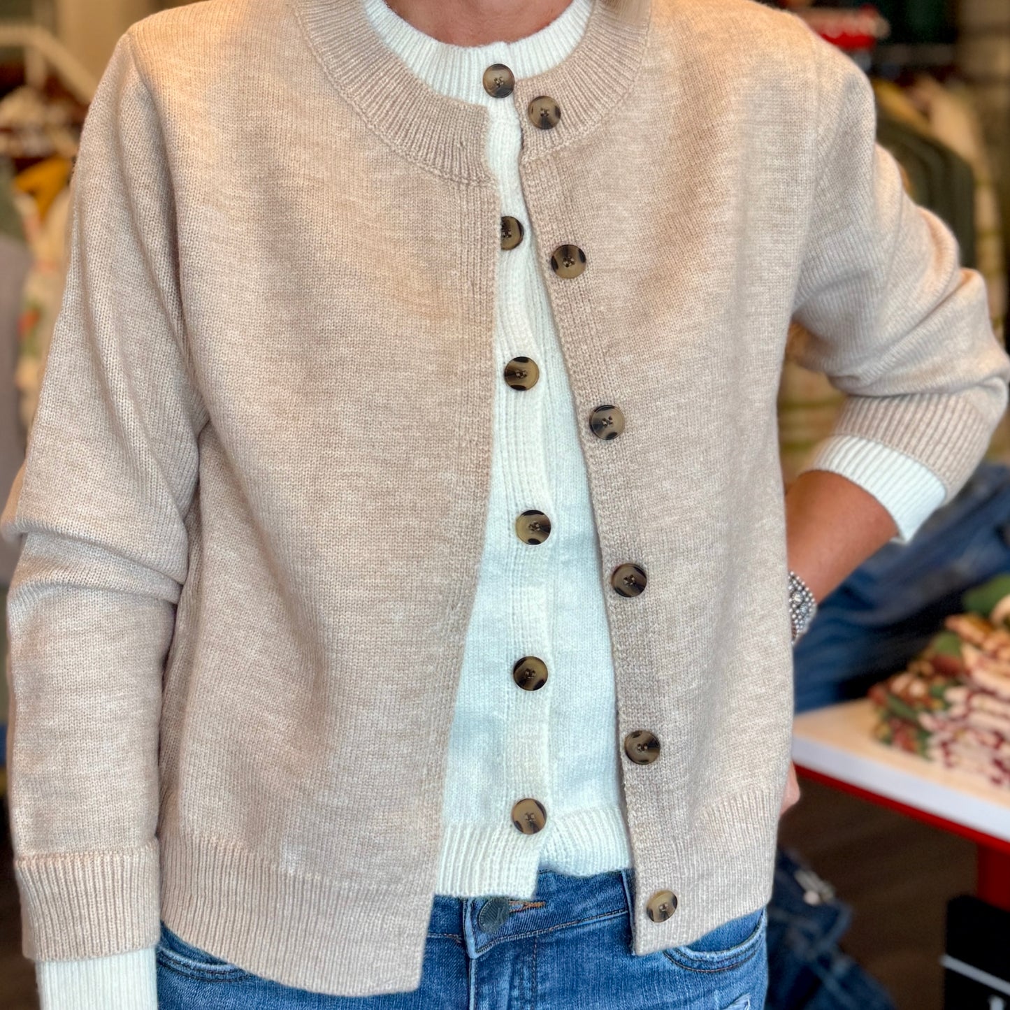Double Faux Cardi