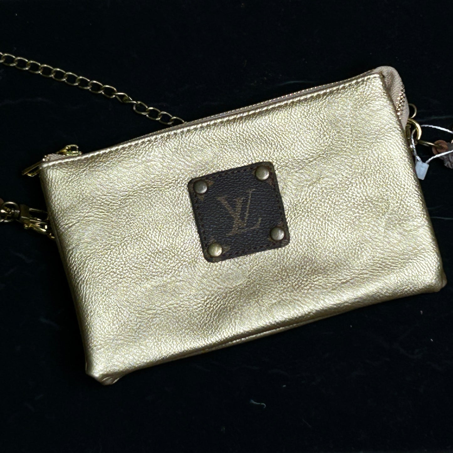 LV Repurposed Goldie Crossbody