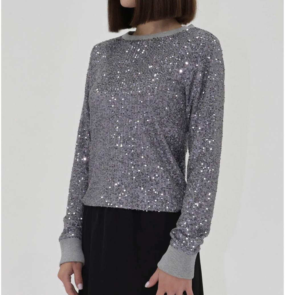 Nessa Sequin Top