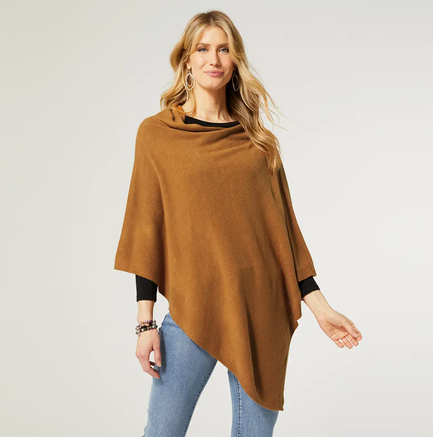 Camel Lightweight poncho