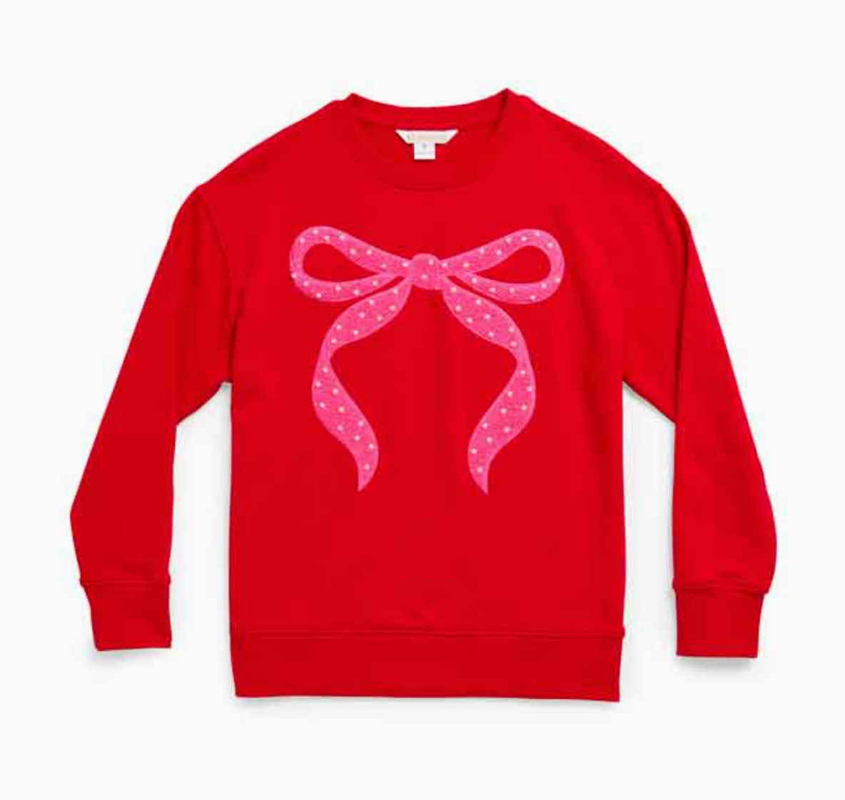 Pearl Bow Classic Sweatshirt