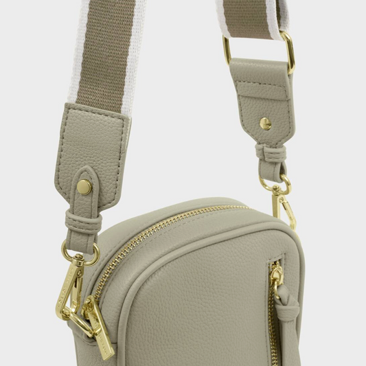 Hallie Small Crossbody Bag-Green Mist