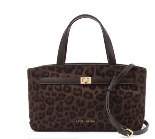 Orin Top Handle Animal Print Crossbody Bag