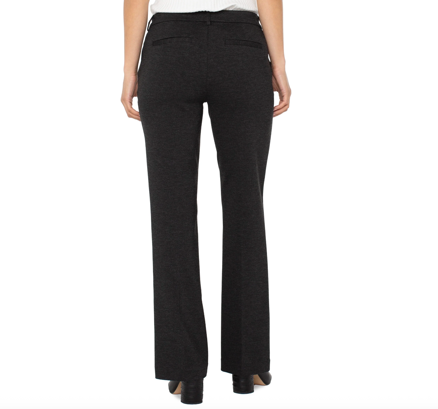 Black Kelsey Trouser Flare