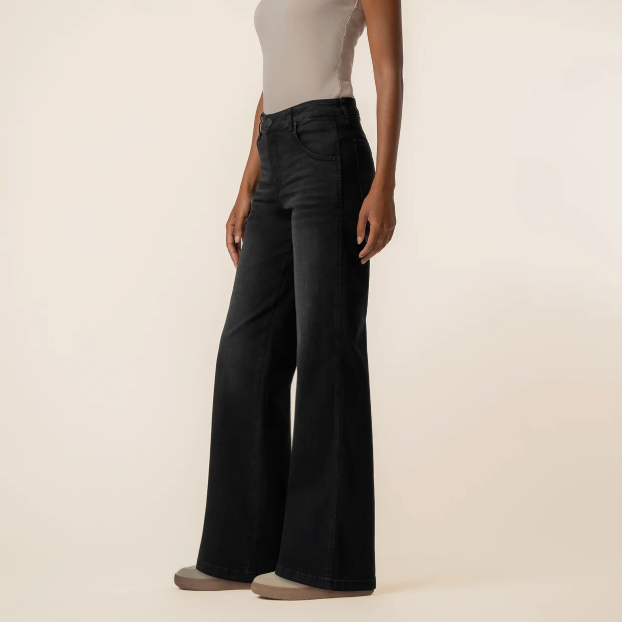 Jodi High Rise Wide Straight Leg