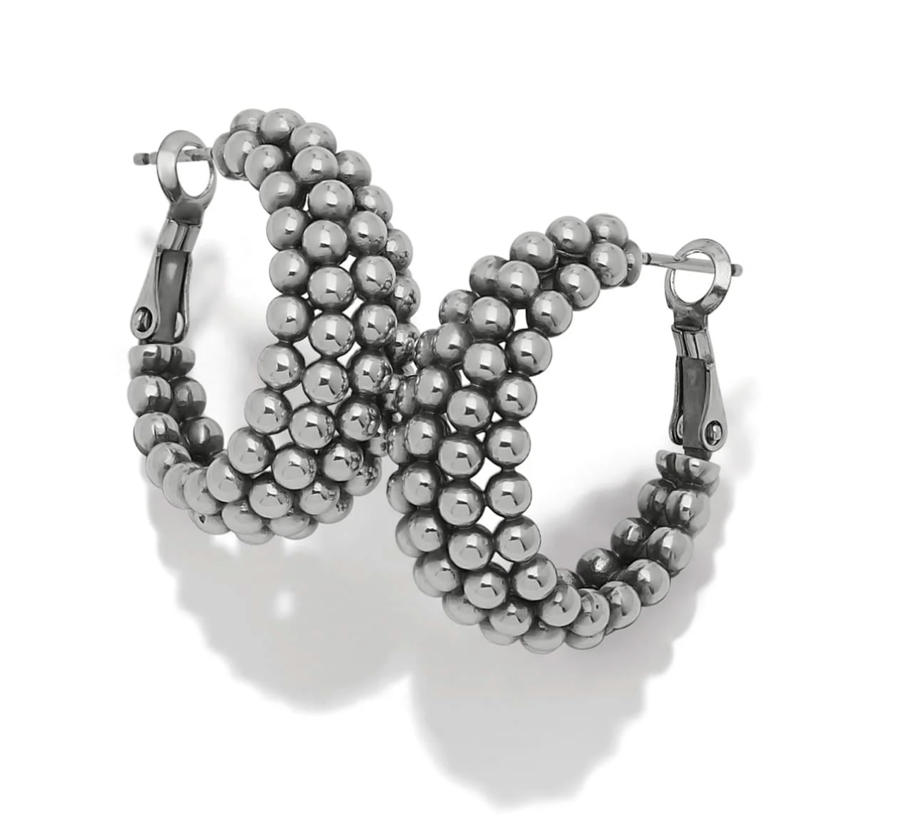 Pretty Tough Blossom Hoop Earring