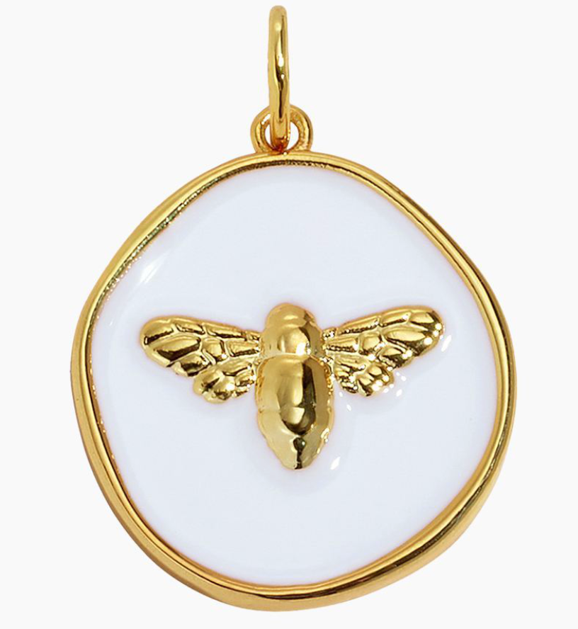 Bee Happy Charm