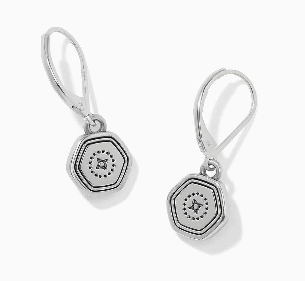 Mosaic Nova Mini Leverback Drop Earrings