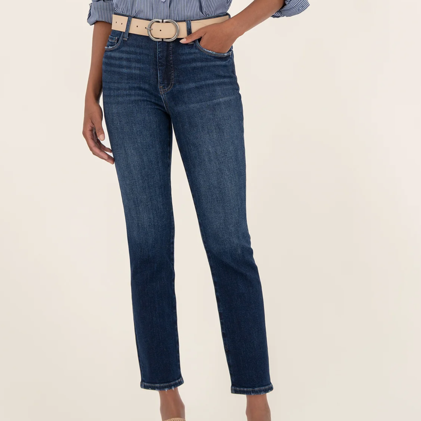 Reese High Rise Straight Leg
