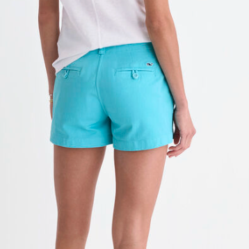 Vineyard Vines Ed Short- Turquoise Herringbone