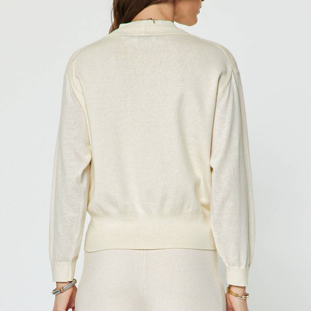 Twisted Knit Sweater Top