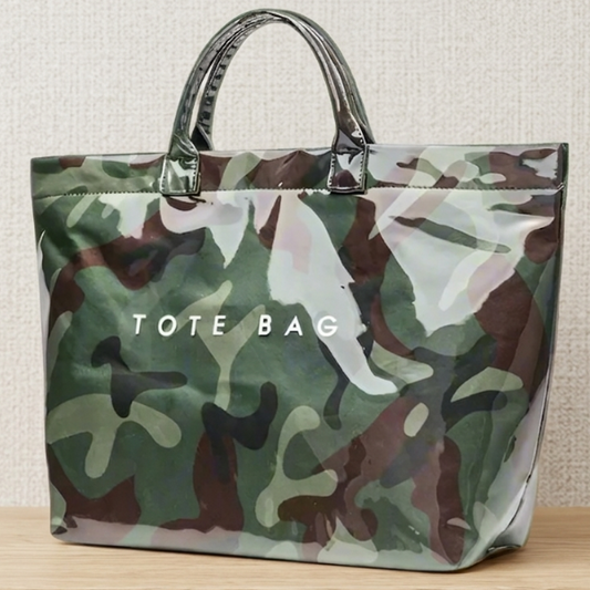 Camo Print TOTE BAG