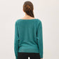 Dolman Sleeve Fine Gauge Boatneck Sweater