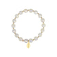 Count Your Blessings Bracelet Mystic Champagne Agate in Gold