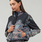 Floral Paisley Cropped Quilted Vest