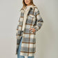 Twofer Hoodie Plaid Jacket