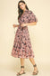 Floral Button Down Midi