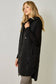 Quilted Puffer Long Hoodie Vest