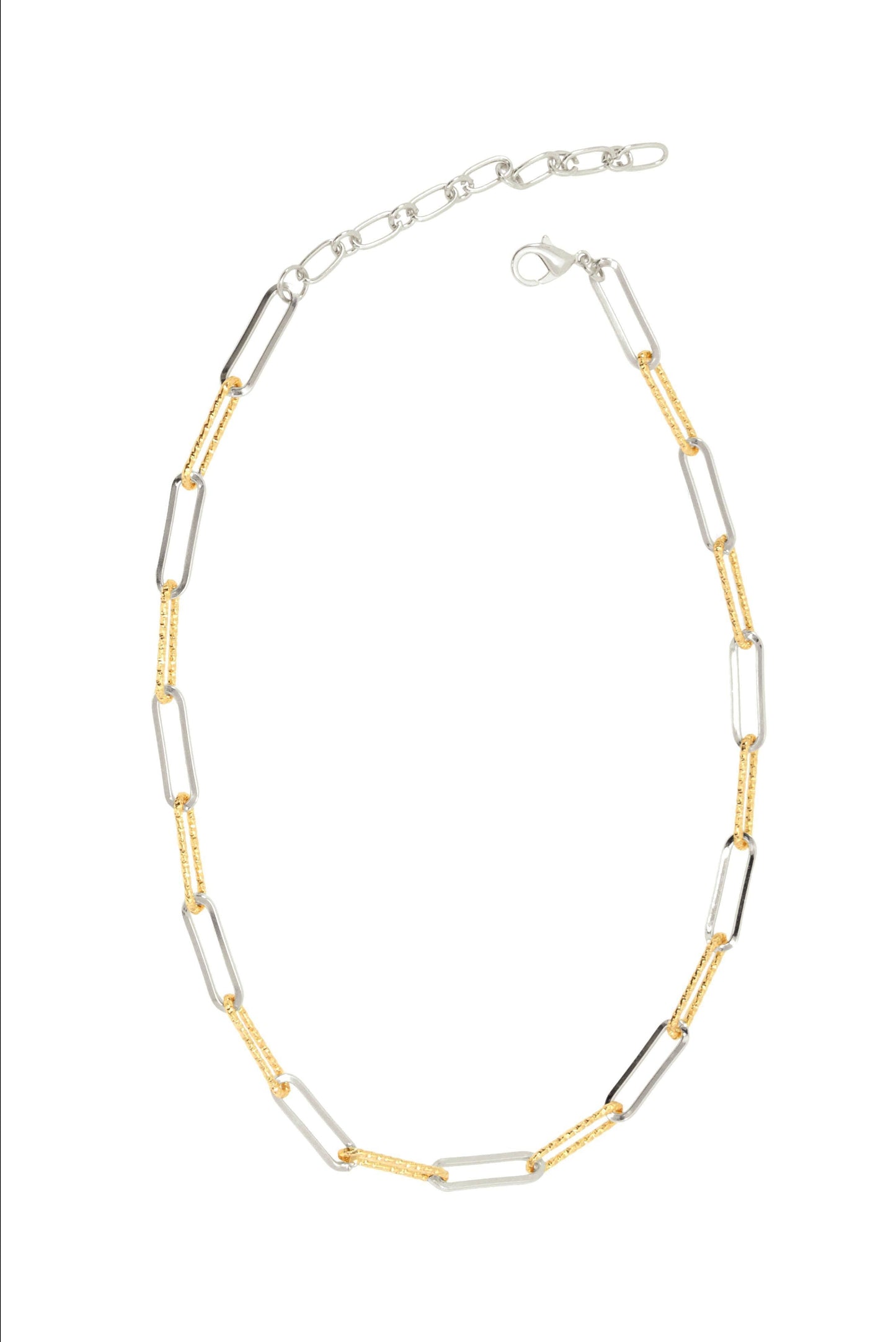 16.5+ Paperclip Chain Necklace