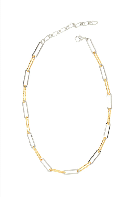 16.5+ Paperclip Chain Necklace