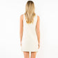 Shift Floral Embroidery Detail Dress