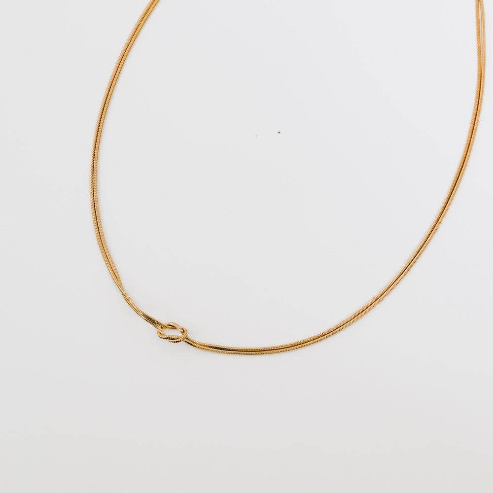 Tie The Knot Necklace - Waterproof