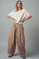 Relaxed Dolman Sleeve Knit Sweater Top