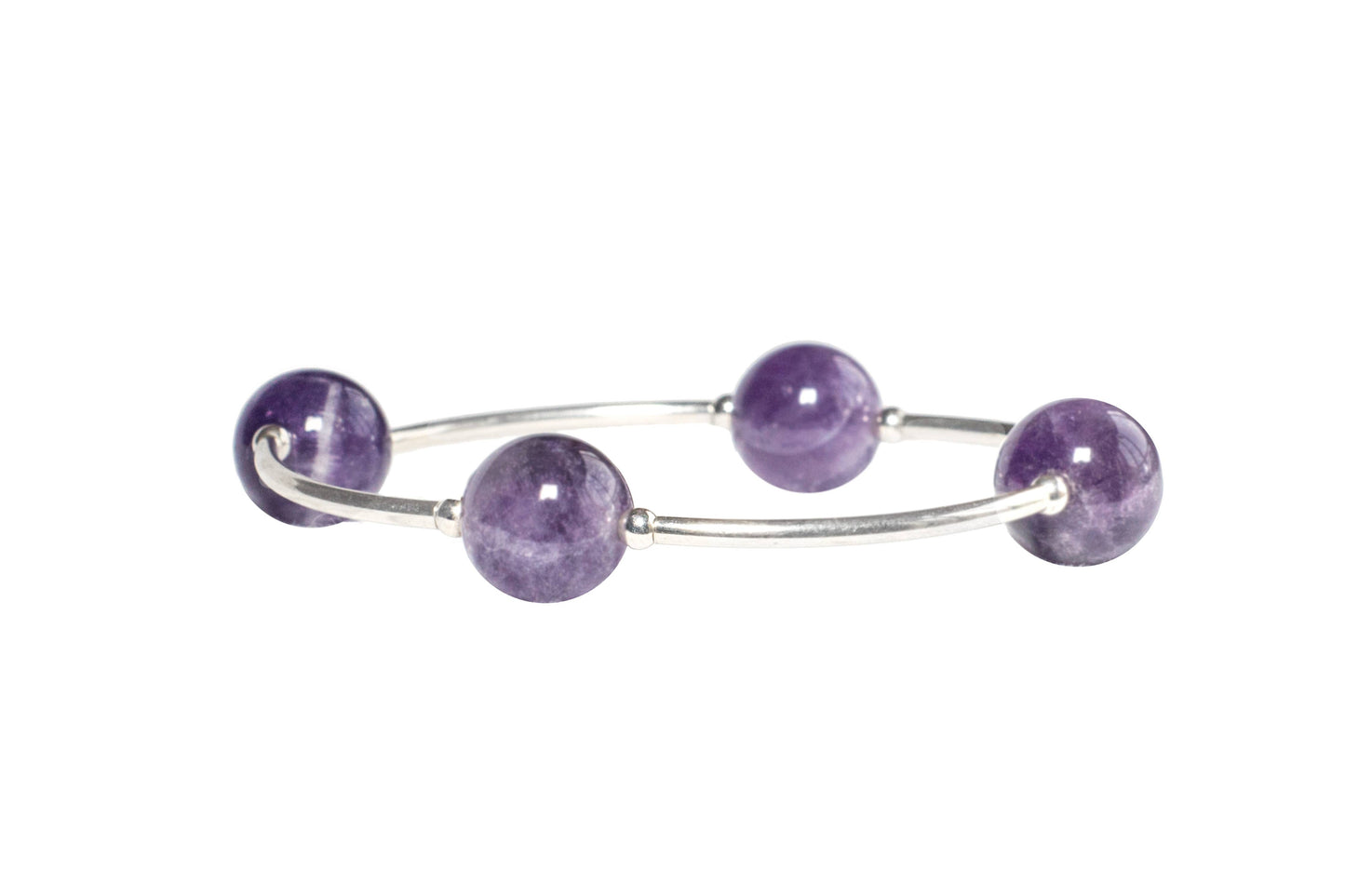 12mm Amethyst Blessing Bracelet