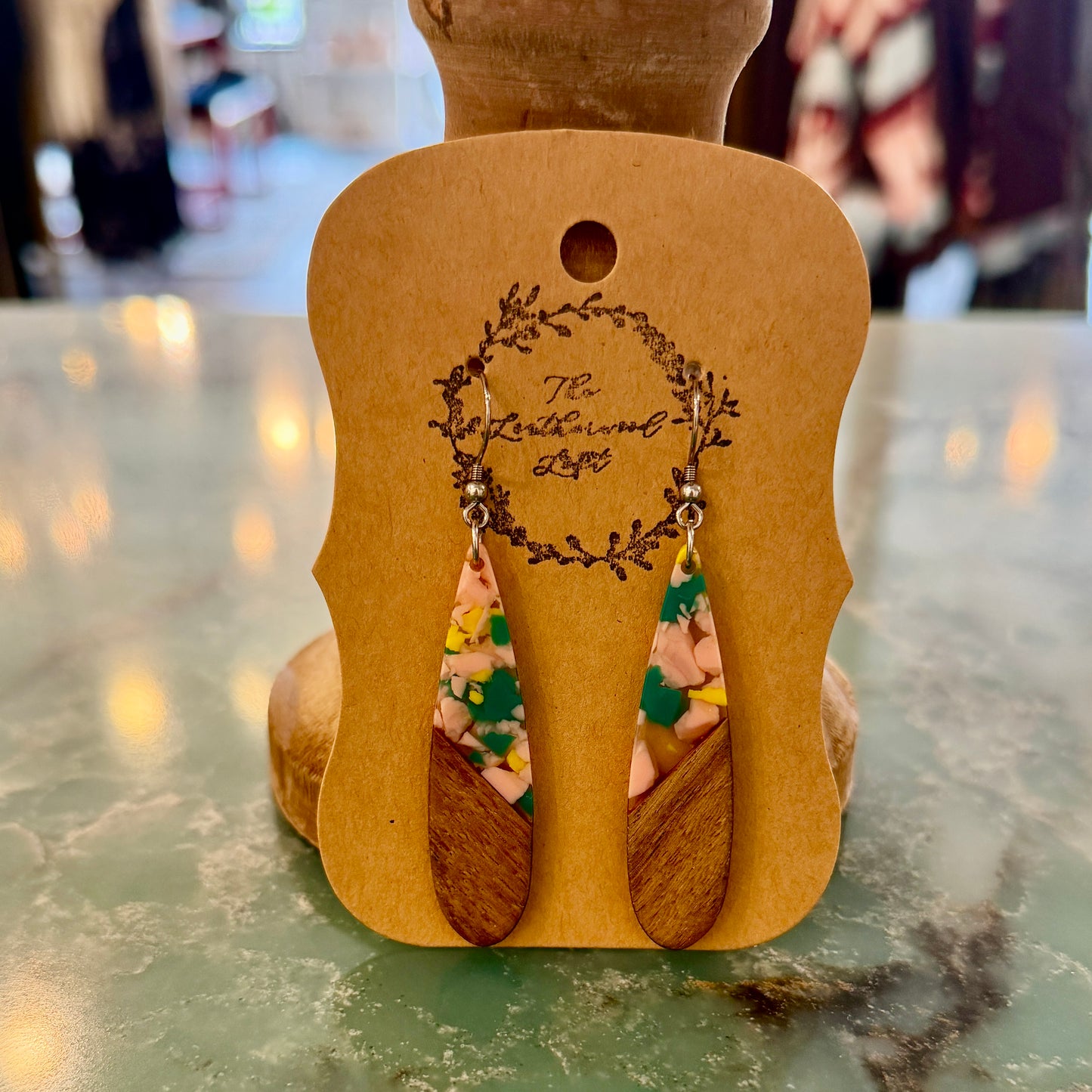 TLL Teal/Wood Drops