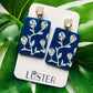 Rose Garden Floral Acrylic Earrings