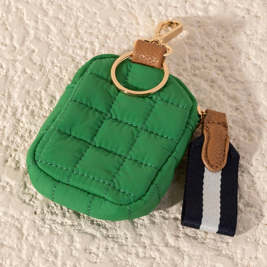 Ezra Kelly Green Clip On Pouch
