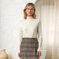Ribbed Turtleneck Sweater