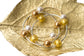 12mm Gold Swarovski Pearl Blessing Bracelet