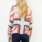 Satin Long Sleeve Pattern Top