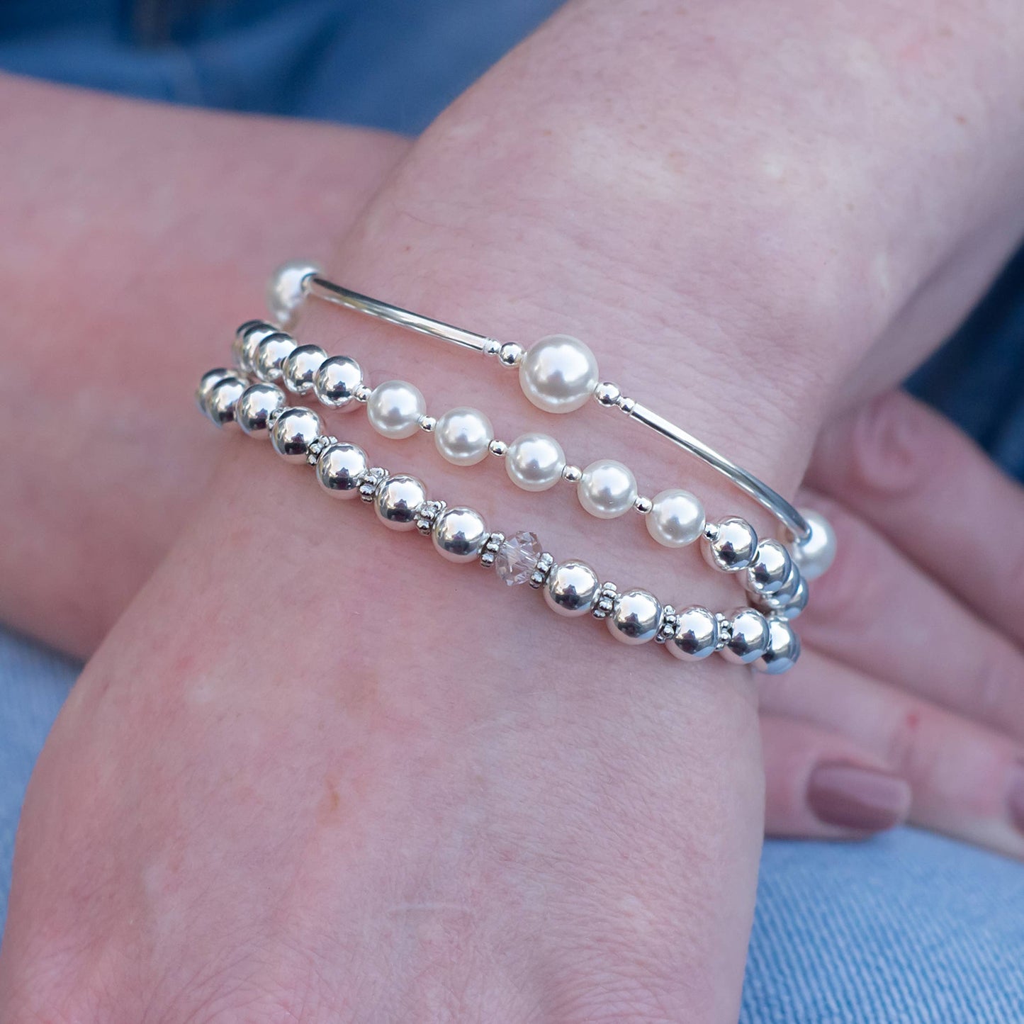Birthstones & Blessings - June in Sterling Silver