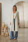 Western Faux Suede Duster Coat
