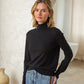 Ribbed Turtleneck Sweater