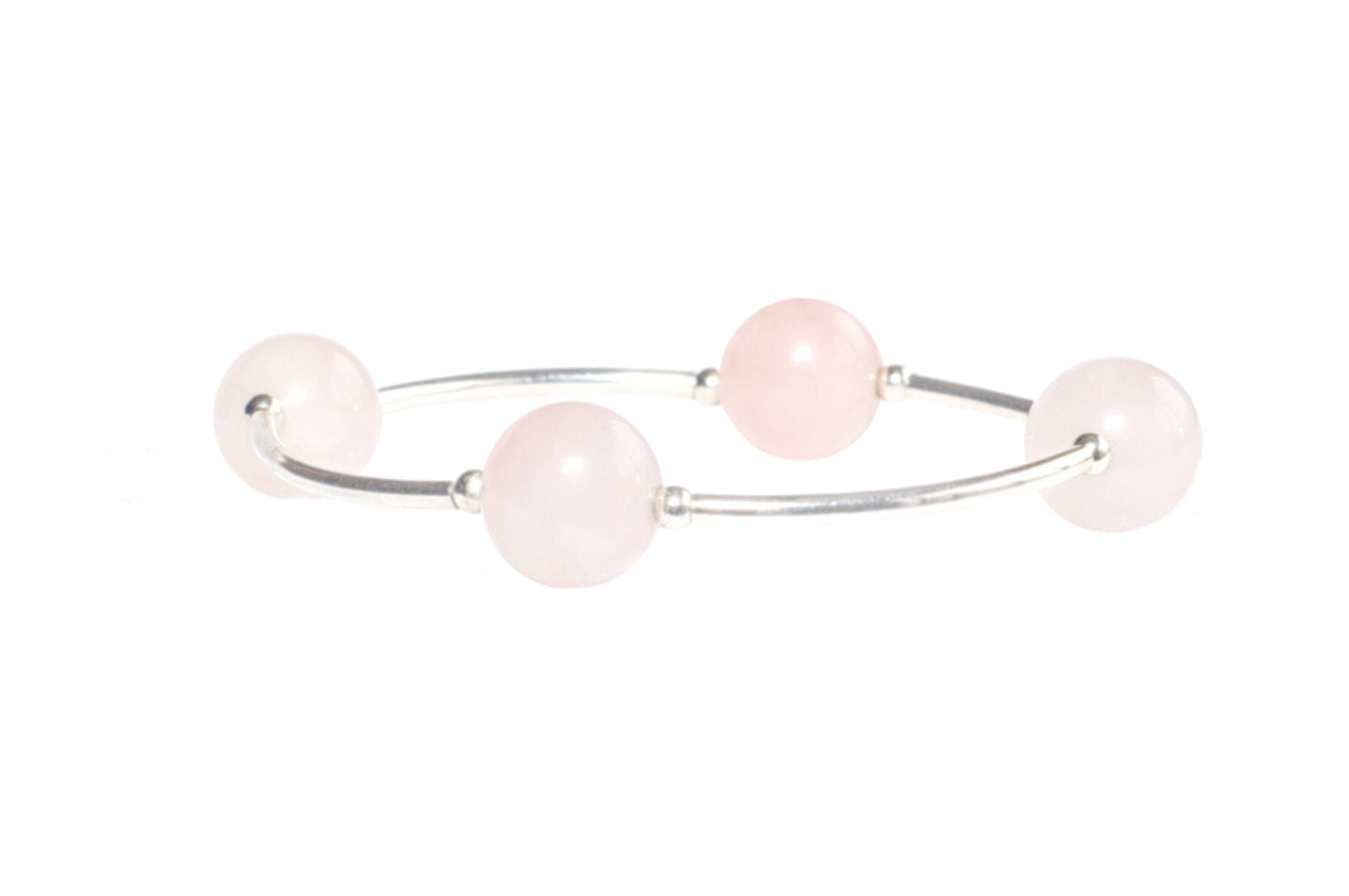 12mm Rose Quartz Blessing Bracelet
