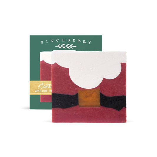 Santa Stocking Stuffer Vegan-Friendly Holiday Boxed Soap