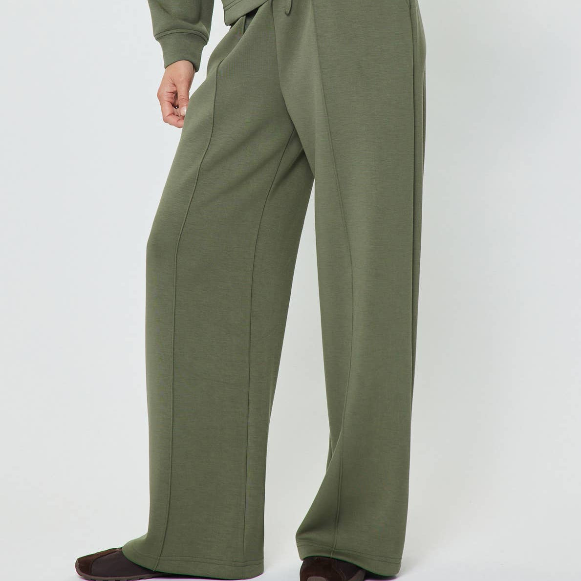 Wide Leg Drawstring Sweatpants