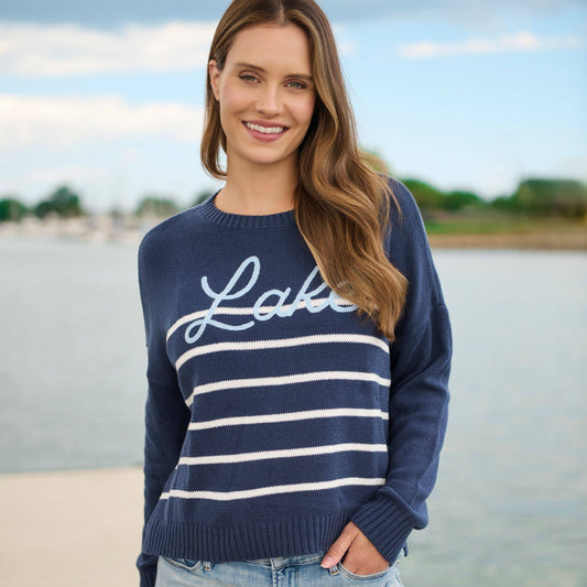 "LAKE" Relaxed Fit Sweater