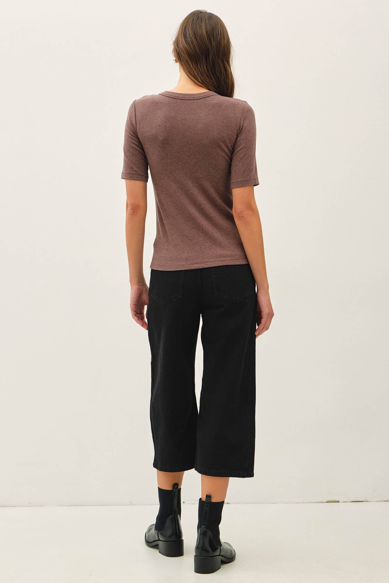Ultra Soft Basic Short Sleeve Top