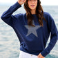 Navy Star Classic Sweatshirt