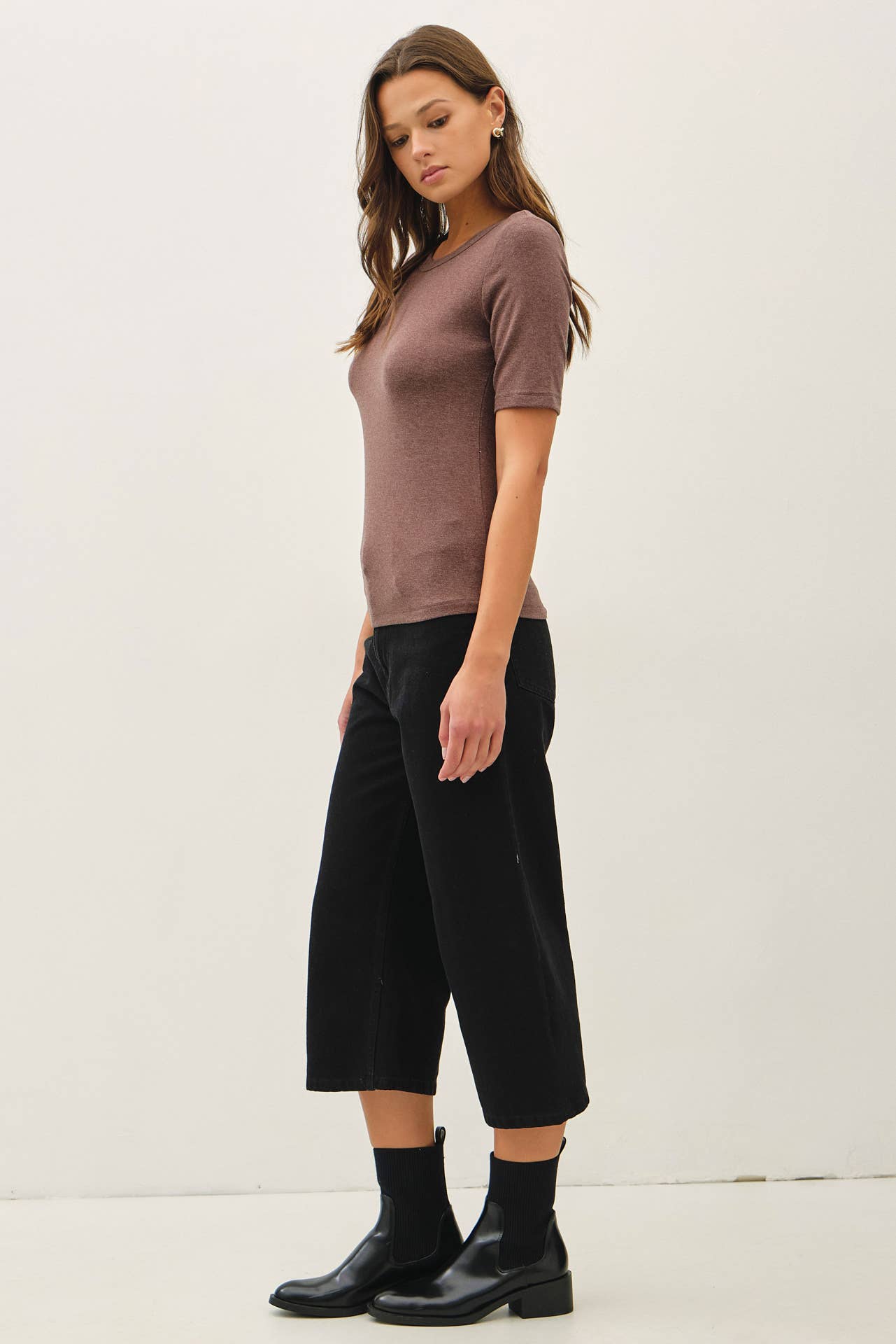 Ultra Soft Basic Short Sleeve Top