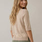 Short Sleeve Side Notch Top