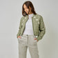 Lace Up Star Bomber Jacket