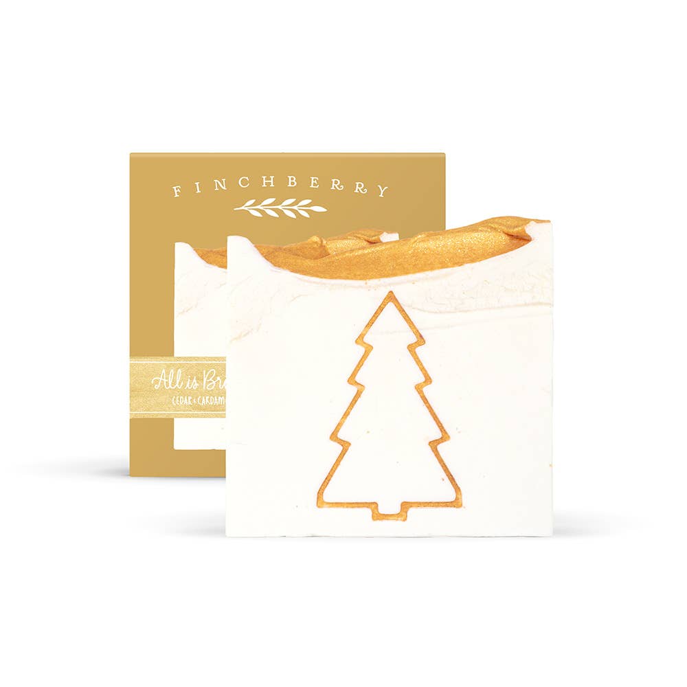 All is Bright Stocking Stuffer Vegan Holiday Boxed Soap