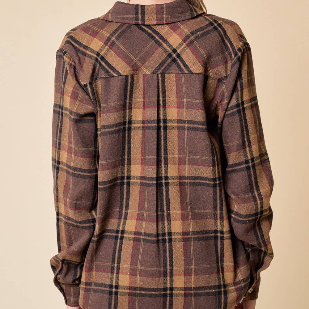 Plaid Button Down Shirt